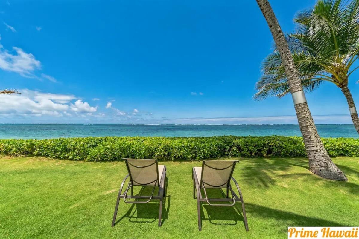 Beautiful Beachfront Condo Laie Exteriér fotografie
