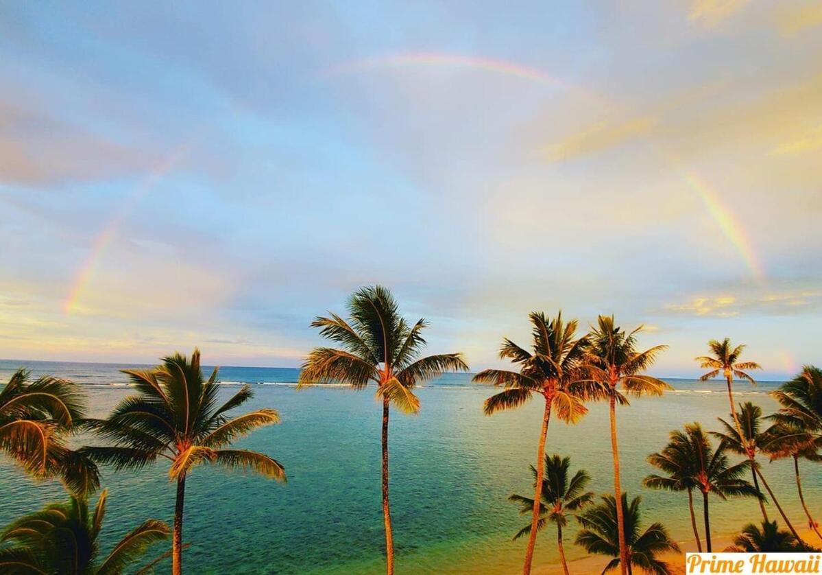 Beautiful Beachfront Condo Laie Exteriér fotografie