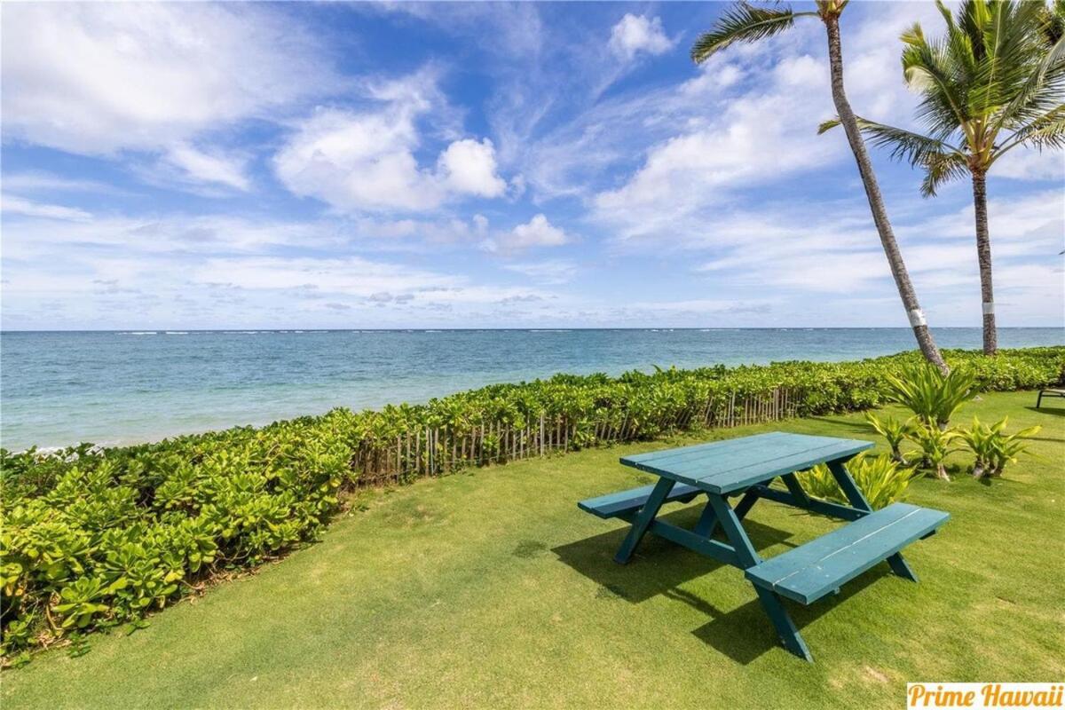 Beautiful Beachfront Condo Laie Exteriér fotografie
