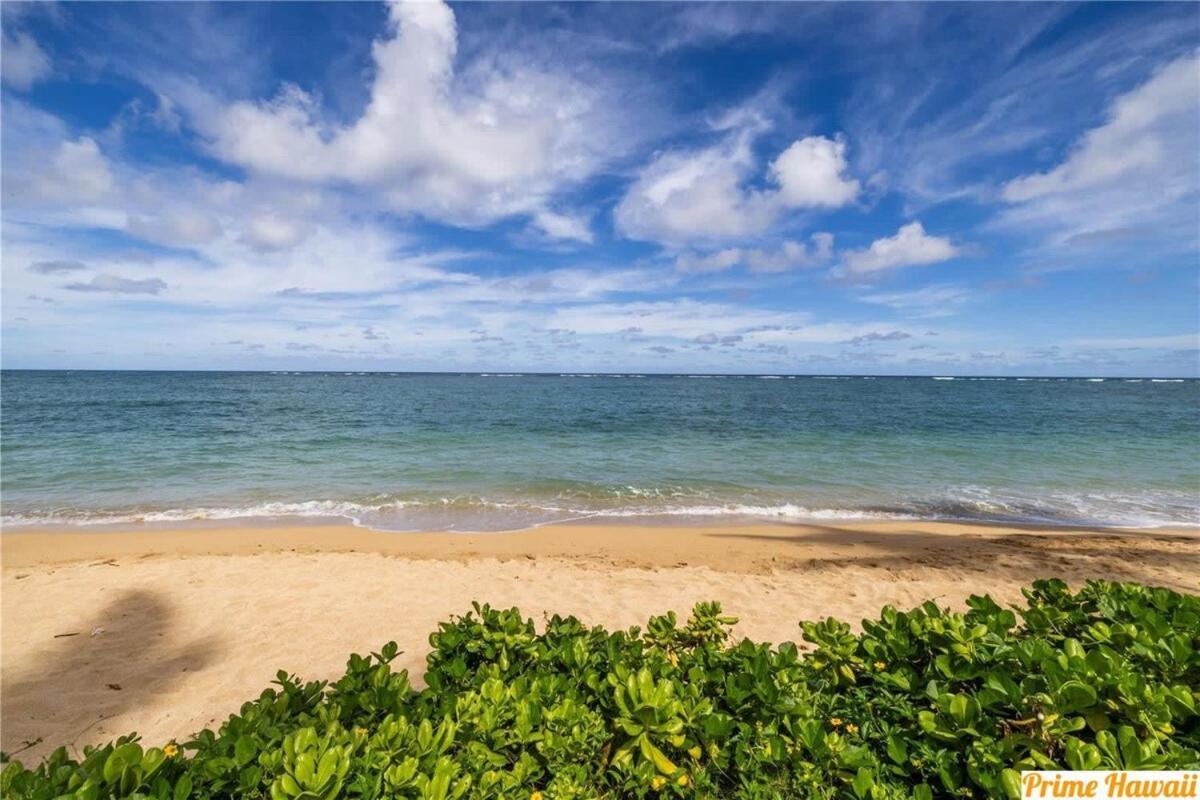 Beautiful Beachfront Condo Laie Exteriér fotografie