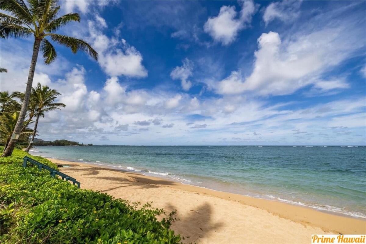 Beautiful Beachfront Condo Laie Exteriér fotografie