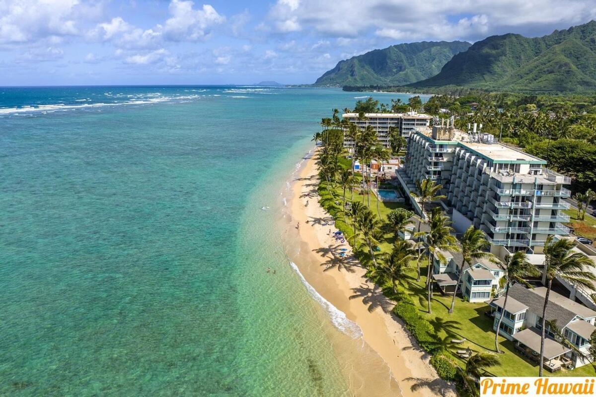 Beautiful Beachfront Condo Laie Exteriér fotografie